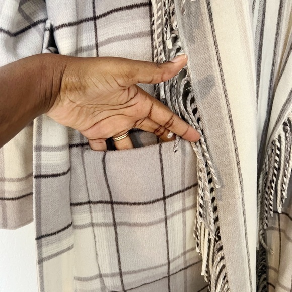 Jonathan Simkhai Carrie Wool Fringe Coat - Picture 4 of 9